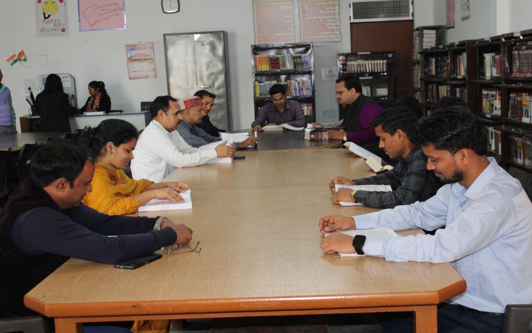Library Circulation Desk